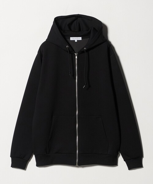 A DAY IN THE LIFE UNITED ARROWS(アデイインザライフユナイテッドアローズ)の「シャイニー ダンボールニット ジップ パーカー<A DAY IN THE LIFE>(パーカー・メンズ・ブラック/ライトグレー・L/M)」の19枚目の写真