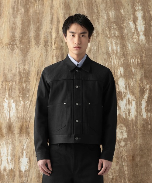 HARE(ハレ)の「【NARRIL】KUROKI DENIM JACKET(デニムジャケット・メンズ・ブラック/インディゴブルー・SMALL/MEDIUM)」の19枚目の写真
