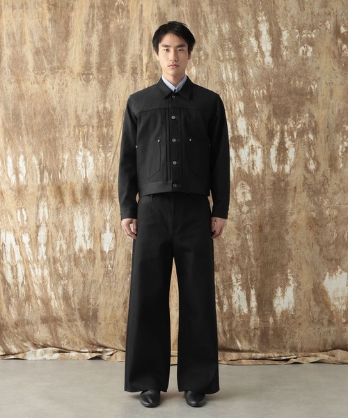 HARE(ハレ)の「【NARRIL】KUROKI DENIM JACKET(デニムジャケット・メンズ・ブラック/インディゴブルー・SMALL/MEDIUM)」の14枚目の写真