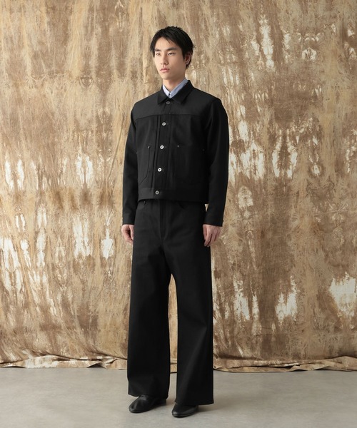 HARE(ハレ)の「【NARRIL】KUROKI DENIM JACKET(デニムジャケット・メンズ・ブラック/インディゴブルー・SMALL/MEDIUM)」の13枚目の写真