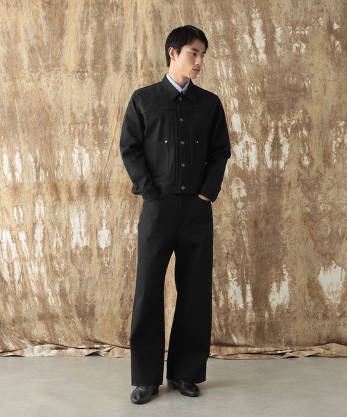 HARE(ハレ)の「【NARRIL】KUROKI DENIM JACKET(デニムジャケット・メンズ・ブラック/インディゴブルー・SMALL/MEDIUM)」の12枚目の写真