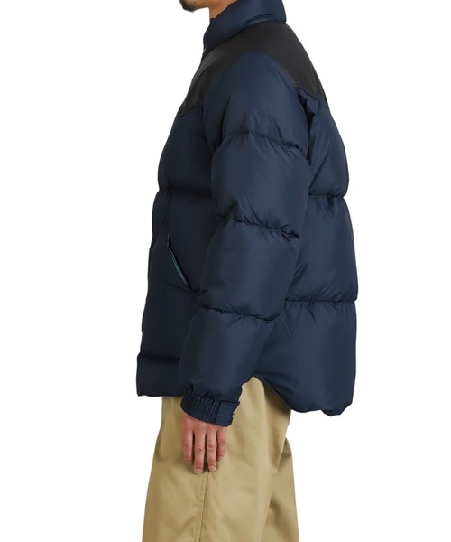Rocky Mountain FeatherBed（ロッキー マウンテン フェザーベッド）の「ROCKY MOUNTAIN / ロッキーマウンテンフェザーベッド：DOWN JACKET：200-252-05[STD]（ダウンジャケット/コート・メンズ・プラム/ネイビー・42/44）」の18枚目の写真