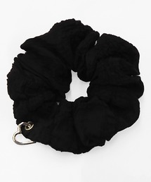 gargle（ガーグル）の「gargle ガーグル：カラビナシュシュ　カラビナ3　チャーム　ハート　ヘアー　シュシュ（シュシュ）」