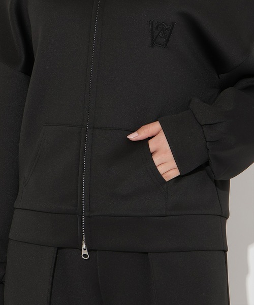 WILLSELECTION（ウィルセレクション）の「【SWEAT series】ダブルZIPオフショルスウェットトップス（その他トップス・レディース・ブラック/サックスブルー/オフホワイト/ミント・FREE）」の9枚目の写真