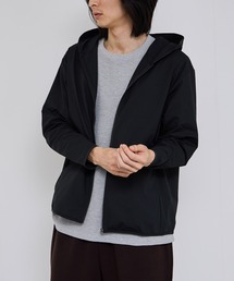 SARARIテックジョーゼットZIPパーカー