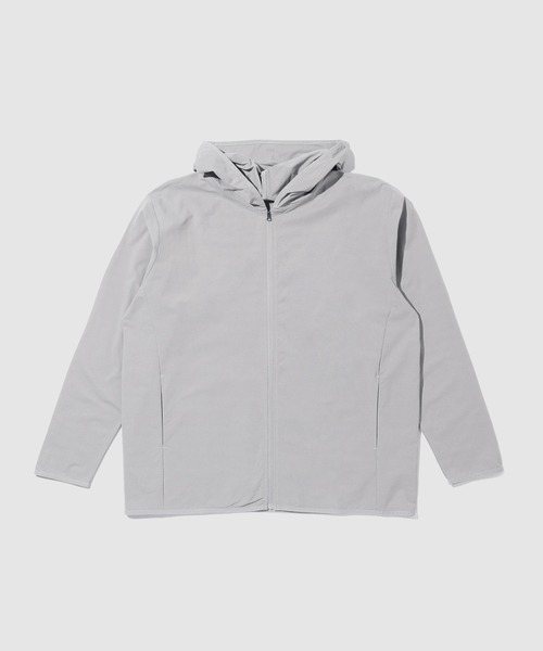 NAVY（ネイビー）の「SARARIテックジョーゼットZIPパーカー（パーカー・メンズ・グレー/ブラック・XL/L/M/S）」の5枚目の写真