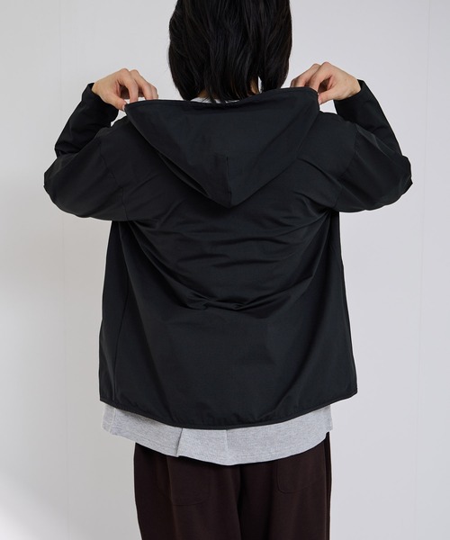 NAVY（ネイビー）の「SARARIテックジョーゼットZIPパーカー（パーカー・メンズ・グレー/ブラック・XL/L/M/S）」の7枚目の写真