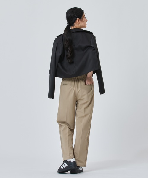 adidas（アディダス）の「【adidas×アルペン限定モデル】アディダス adidas アルペン ジップフライ スラックス（スラックス・レディース・キャメル/ブラック・XL/S/M/L）」の8枚目の写真