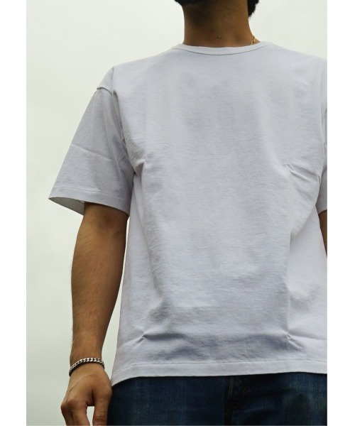FRONT 11201(フロントワンワントゥーオーワン)の「Heavy Weight S/S No Pocket T-shirt(Tシャツ/カットソー・メンズ・ブラック/ネイビー/ホワイト・XL/L/M/S)」の14枚目の写真