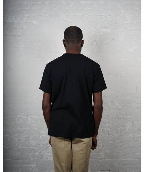 FRONT 11201(フロントワンワントゥーオーワン)の「Heavy Weight S/S No Pocket T-shirt(Tシャツ/カットソー・メンズ・ブラック/ネイビー/ホワイト・XL/L/M/S)」の19枚目の写真