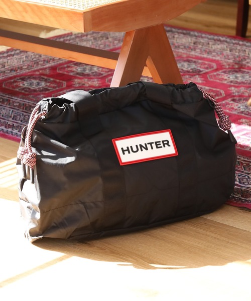 HUNTER トラベル パッカブル リップストップ ホールドオール（ボストン