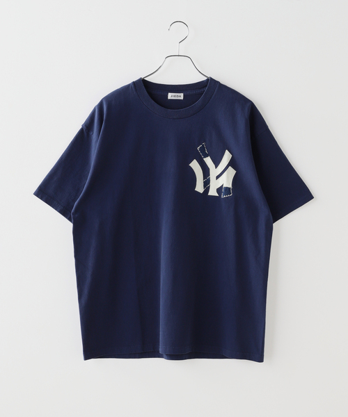 Jieda(ジエダ)の「JIEDA /ジエダ NY TEE(Tシャツ/カットソー・メンズ・ホワイト/ネイビー・2)」の2枚目の写真