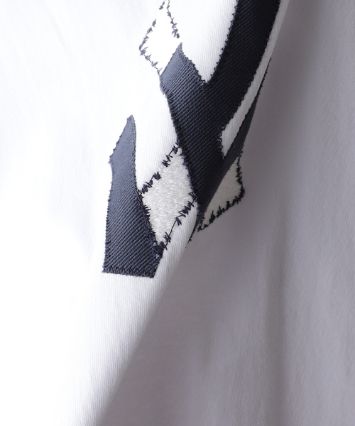 Jieda(ジエダ)の「JIEDA /ジエダ NY TEE(Tシャツ/カットソー・メンズ・ホワイト/ネイビー・2)」の3枚目の写真