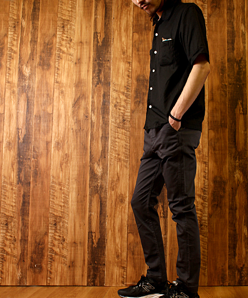 COLLARS（カラーズ）の「【COLLARS/ カラーズ】ストレッチ スリムテーパードチノ（チノパンツ・メンズ・ホワイト/ブラック/アーミー/ベージュ/グレー・S/L/M）」の19枚目の写真