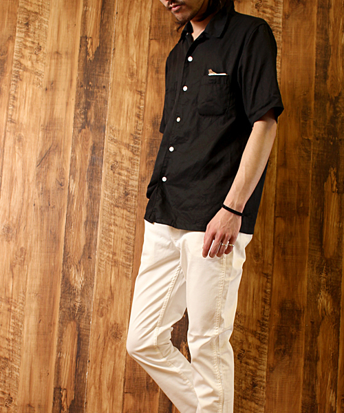 COLLARS（カラーズ）の「【COLLARS/ カラーズ】ストレッチ スリムテーパードチノ（チノパンツ・メンズ・ホワイト/ブラック/アーミー/ベージュ/グレー・S/L/M）」の17枚目の写真