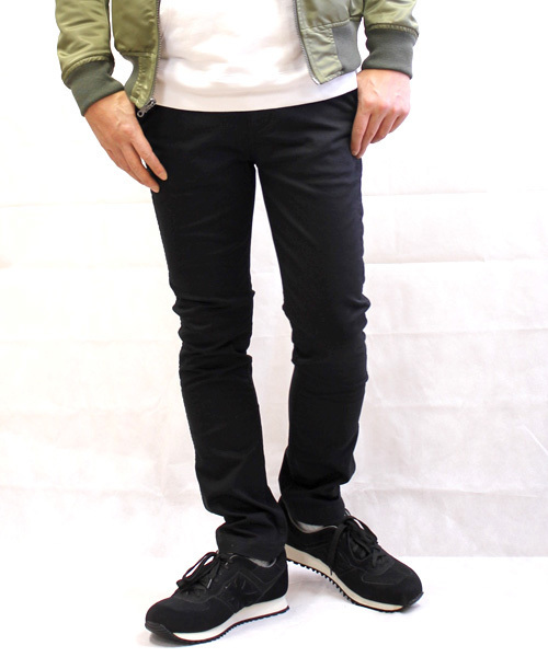 COLLARS（カラーズ）の「【COLLARS/ カラーズ】ストレッチ スリムテーパードチノ（チノパンツ・メンズ・ホワイト/ブラック/アーミー/ベージュ/グレー・S/L/M）」の8枚目の写真