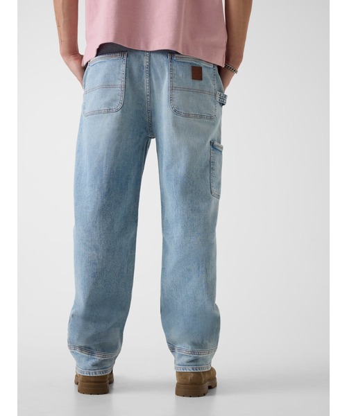 GUESS JEANS(ゲスジーンズ)の「GUESS JEANS G19 Carpenter Pant デニムパンツ カーペンター(デニムパンツ・メンズ・ライトインディゴブルー・28inch/29inch/30inch/31inch/32inch/34inch)」の2枚目の写真
