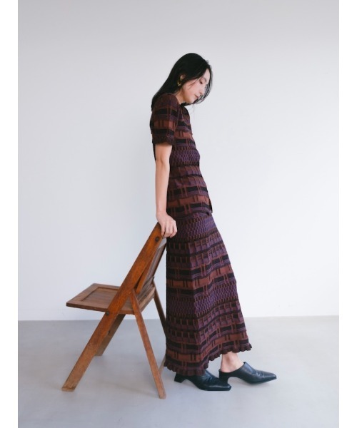 Ruh Dhan(ルーダン)の「Vital Layers Top(カーディガン/ボレロ・レディース・ブラウン/オレンジ/ネイビー・FREE)」の15枚目の写真
