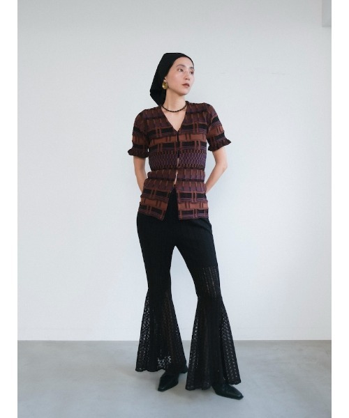 Ruh Dhan(ルーダン)の「Vital Layers Top(カーディガン/ボレロ・レディース・ブラウン/オレンジ/ネイビー・FREE)」の19枚目の写真