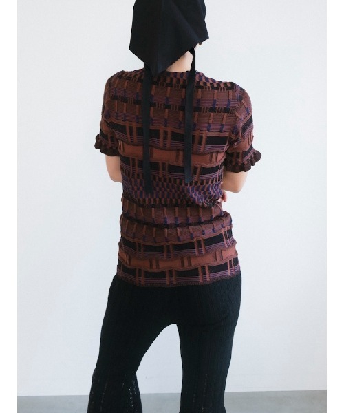 Ruh Dhan(ルーダン)の「Vital Layers Top(カーディガン/ボレロ・レディース・ブラウン/オレンジ/ネイビー・FREE)」の21枚目の写真