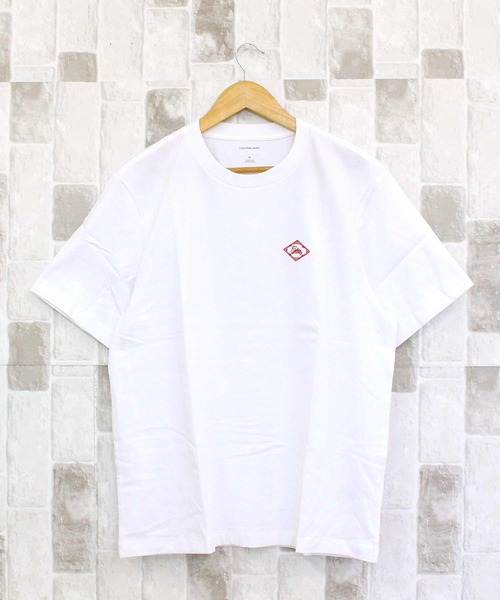 Calvin Klein(カルバン・クライン)の「CK カルバン マッチボックス グラフィック Tシャツ SS 20S CALVIN MATCHBOX GRAPHIC TEE(Tシャツ/カットソー・メンズ・ブラック/レッド/ホワイト・XL/L/M)」の4枚目の写真