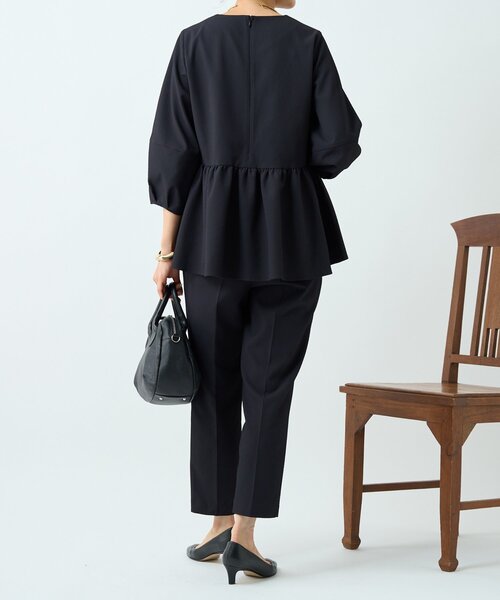 LIVETART（リヴェタート）の「ストレッチドビーテーパーパンツ《LIVETART》（その他パンツ・レディース・ブラック・FREE）」の11枚目の写真