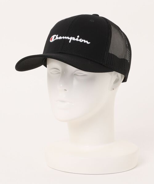 Champion(チャンピオン)の「【Champion】ツイルメッシュキャップ 181-0094(キャップ・レディース・ネイビー/グレー/ブラック・FREE)」の2枚目の写真