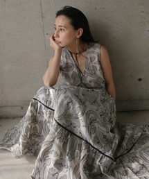 Ameri（アメリ）の「MEDI KITTY V NECK DRESS（ドレス）」