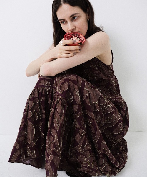 Ameri（アメリ）の「MEDI KITTY V NECK DRESS（ドレス）」 - WEAR