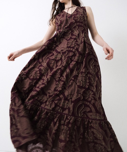 Ameri（アメリ）の「MEDI KITTY V NECK DRESS（ドレス）」 - WEAR