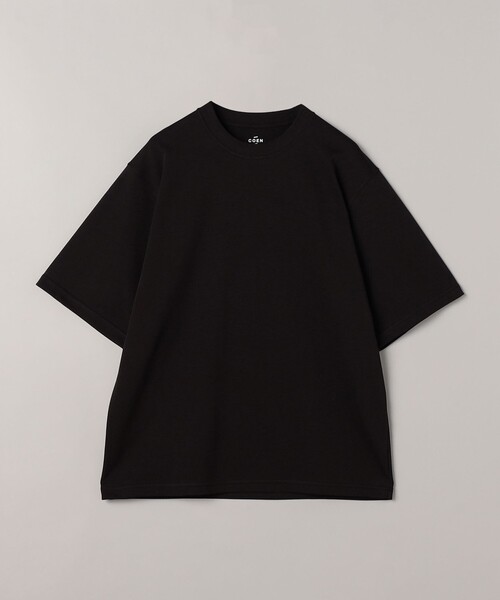 coen（コーエン）の「クリーンプラスTシャツ ショートスリーブ【抗菌防臭・防汚（食品、衿部分の皮脂汚れ）・UVカット）（Tシャツ/カットソー・メンズ・ライム/ホワイト/オリーブ/ブラック・M/S/XL/L）」の16枚目の写真