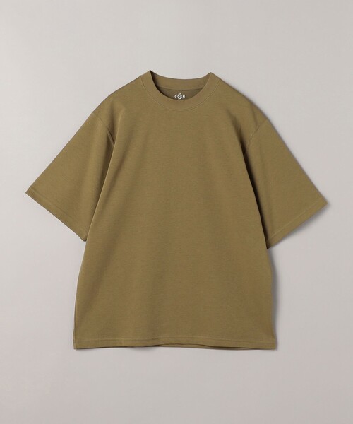 coen（コーエン）の「クリーンプラスTシャツ ショートスリーブ【抗菌防臭・防汚（食品、衿部分の皮脂汚れ）・UVカット）（Tシャツ/カットソー・メンズ・ライム/ホワイト/オリーブ/ブラック・M/S/XL/L）」の14枚目の写真