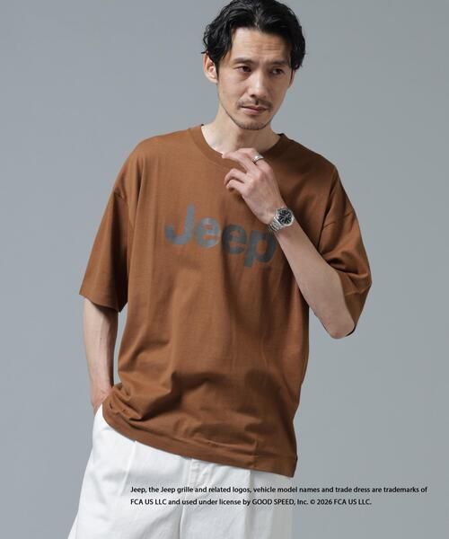 NANO universe(ナノユニバース)の「GOOD ROCK SPEED×Anti Soaked(R) 汗染み防止 ジープ Tシャツ(Tシャツ/カットソー・メンズ・その他4/その他3/その他2/その他1・L/M/S)」の2枚目の写真
