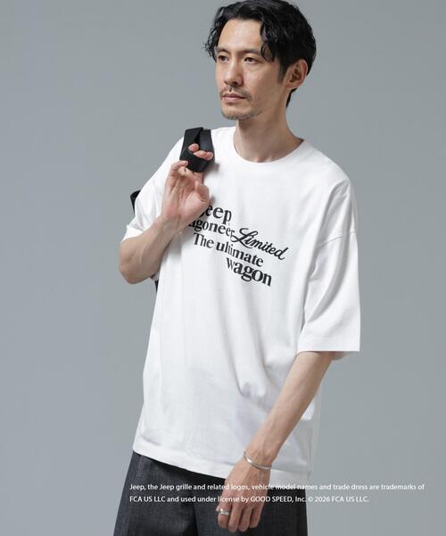NANO universe(ナノユニバース)の「GOOD ROCK SPEED×Anti Soaked(R) 汗染み防止 ジープ Tシャツ(Tシャツ/カットソー・メンズ・その他4/その他3/その他2/その他1・L/M/S)」の4枚目の写真