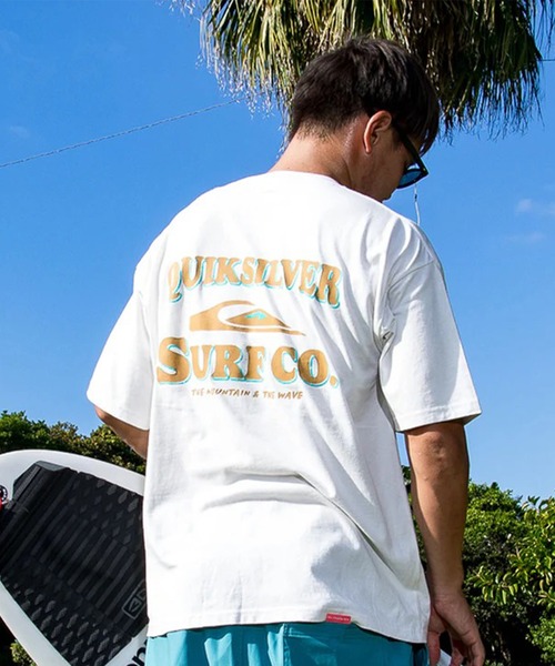 Quiksilver（クイックシルバー）の「QUIKSILVER/クイックシルバー 半袖 Tシャツ SURF CO ST QST262005（Tシャツ/カットソー・メンズ・ホワイト/スミクロ・L/M）」の4枚目の写真