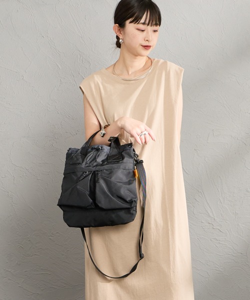 KELTY（ケルティ）の「[KELTY/ケルティ] 80S ヘルメット 2WAYショルダーバッグ（ショルダーバッグ・レディース・ブラック・ONE SIZE）」の5枚目の写真