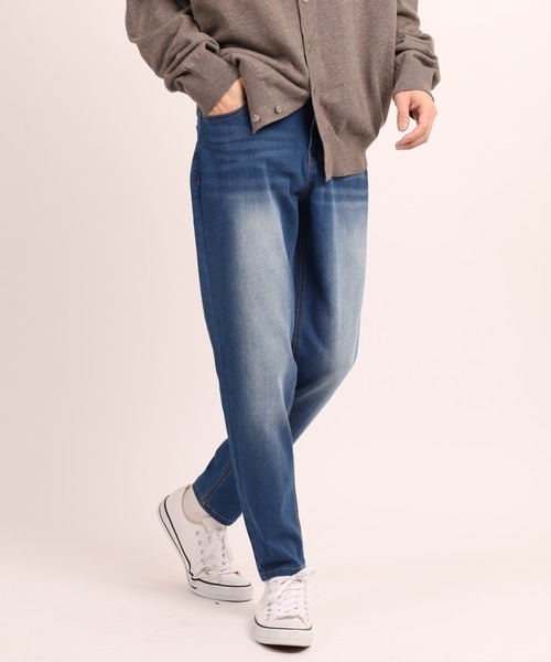 FUNALIVE(ファンアライブ)の「スーパーストレッチパンツ アンクル&ロング(デニムパンツ・メンズ・インディゴブルー/ブルー系その他/ワンウォッシュ/ブルー・XL-Short/XXL-Short/M-Long/XL-Long/XXL-Long)」の2枚目の写真