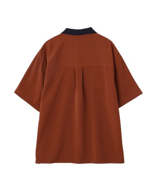CRAFT STANDARD BOUTIQUE(クラフトスタンダードブティック)の「【クールドライ】バイカラーニット衿ポロシャツ(シャツ/ブラウス・メンズ・ホワイト/ブラウン/ブラック・M/L)」の20枚目の写真