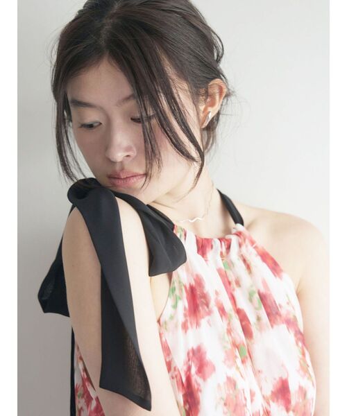 LAGUNAMOON(ラグナムーン)の「フローラルアメスリワンピース 【夏服】(ワンピース・レディース・レッド/イエロー・MEDIUM/SMALL)」の13枚目の写真