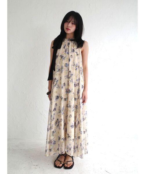 LAGUNAMOON（ラグナムーン）の「フローラルアメスリワンピース 【夏服】（ワンピース・レディース・レッド/イエロー・MEDIUM/SMALL）」の16枚目の写真