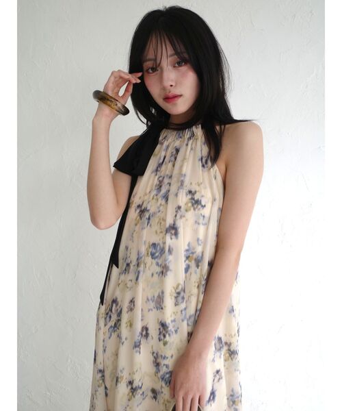 LAGUNAMOON（ラグナムーン）の「フローラルアメスリワンピース 【夏服】（ワンピース・レディース・レッド/イエロー・MEDIUM/SMALL）」の17枚目の写真