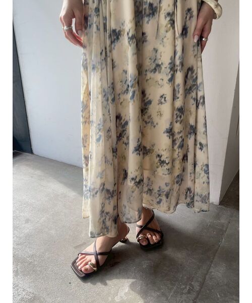 LAGUNAMOON（ラグナムーン）の「フローラルアメスリワンピース 【夏服】（ワンピース・レディース・レッド/イエロー・MEDIUM/SMALL）」の20枚目の写真