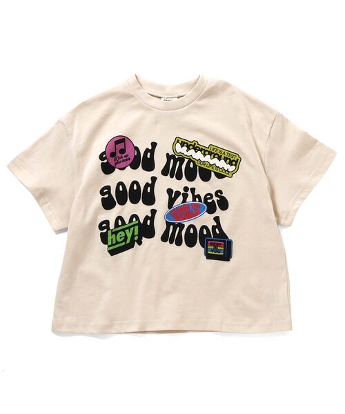BREEZE（ブリーズ）の「【リンク】B NEWJACK グラフィック半袖Tシャツ（Tシャツ/カットソー・キッズ・オフホワイト/ブラック/エメラルド/アイボリー/ダークブラウン/ライム/レッド/オレンジ/ロイヤルブルー/ダークグリーン・90/110/150/130/140/160/120/100）」の20枚目の写真