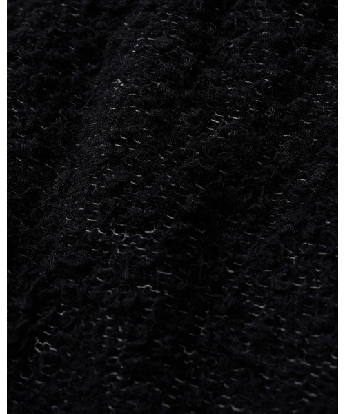 wjk（ダヴルジェイケイ）の「fancy yarn knit hand warmer（手袋・メンズ・ブラック/ホワイト/チャコールグレー・FREE）」の19枚目の写真