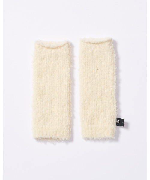 wjk（ダヴルジェイケイ）の「fancy yarn knit hand warmer（手袋・メンズ・ブラック/ホワイト/チャコールグレー・FREE）」の22枚目の写真