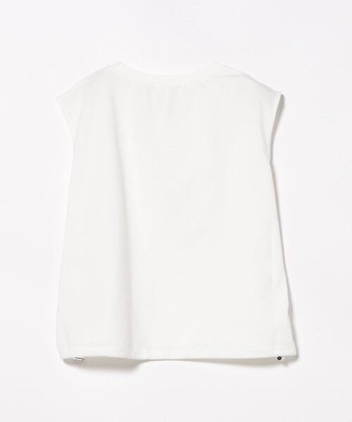 BEAMS HEART(ビームスハート)の「ドロスト ノースリーブ プルオーバー(Tシャツ/カットソー・レディース・オフホワイト/チャコールグレー/ブラウン・FREE)」の14枚目の写真