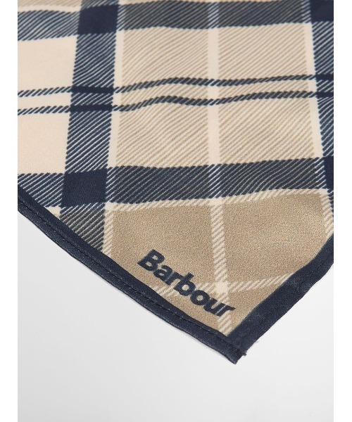 Barbour(バブアー)の「Kinsale スカーフ(ストール/ショール・レディース・オリーブ/ネイビー・ONE SIZE)」の5枚目の写真