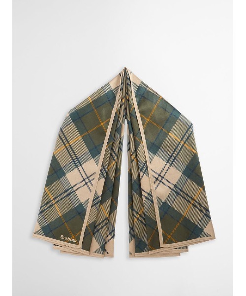 Barbour(バブアー)の「Kinsale スカーフ(ストール/ショール・レディース・オリーブ/ネイビー・ONE SIZE)」の12枚目の写真