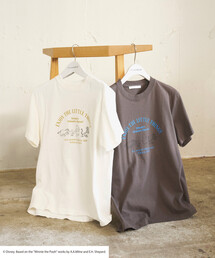 Firsthand/ファーストハンド 【Winnie-the-Pooh / くまのプーさん】フロントロゴ プリントTシャツ