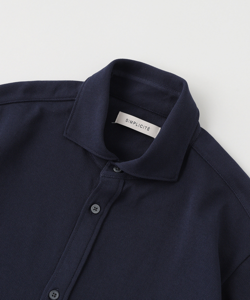 B.C STOCK(ベーセーストック)の「TC カノコ ショートスリーブシャツ(シャツ/ブラウス・メンズ・チャコールグレー/ネイビー/ブルー系その他・SMALL/MEDIUM/LARGE/X-LARGE)」の15枚目の写真